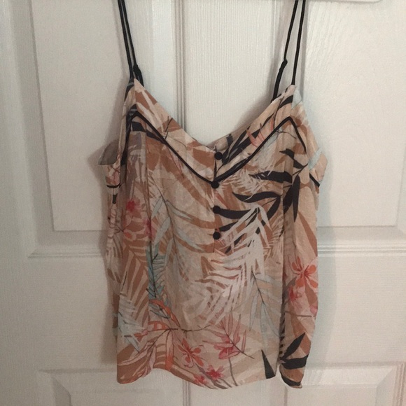 Guess tank top tropical print - Picture 1 of 4